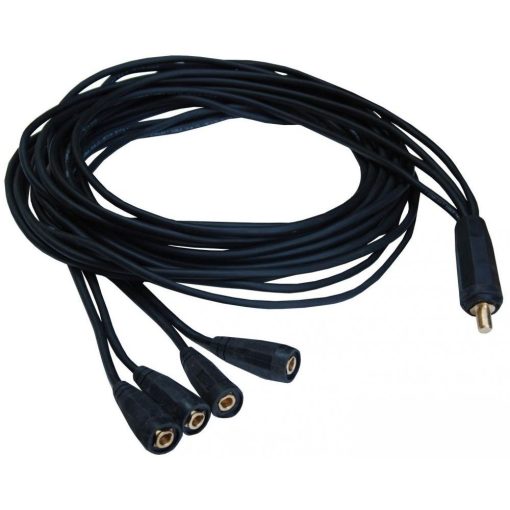 DHC osztókábel, 4 utas, 10 mm², hossza 5 m