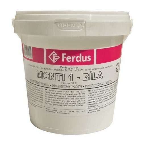 Gumiszerelő paszta, fehér, 1000ml