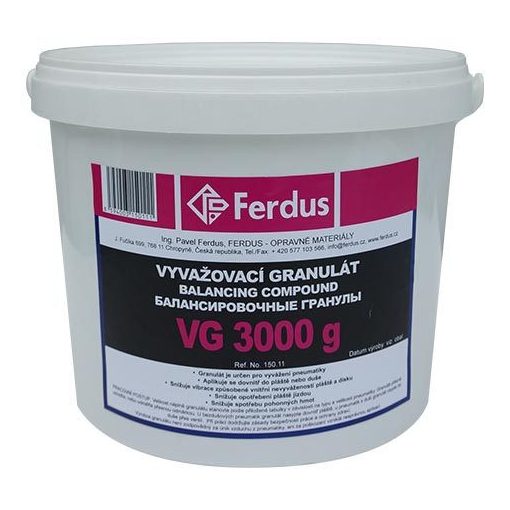 Kerékkiegyensúlyozó granulátum, 5000g