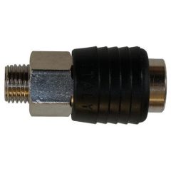 Levegő gyorscsatlakozó, univerzális, külső menetes, 1/4"   Levegő gyorscsatlakozó, univerzális, külső menetes, 1/4"