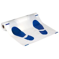 Védőfólia szőnyegek tekercsen, lábnyomat, 250 db