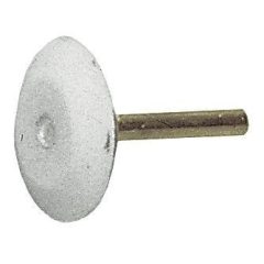 Korund lencse alakú csiszolókő. Átmérő 40mm Korund lencse alakú csiszolókő. Átmérő 40mm