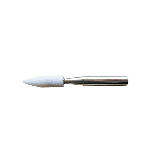 Kúp csiszolókő. Átmérők: 7 x 25 x (szár) 6mm