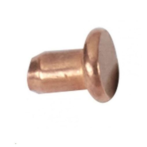Sima szegecs Fe-Cu, 3X4,5mm 100db