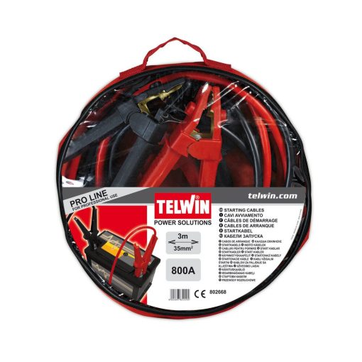 Indító/bikázó kábel 3m 800A - Pro Line, Telwin