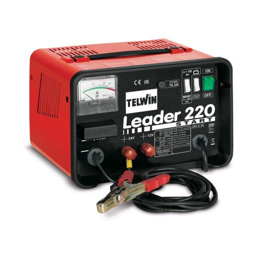 Akkumulátor töltő és indító Leader 220 Start 230V
