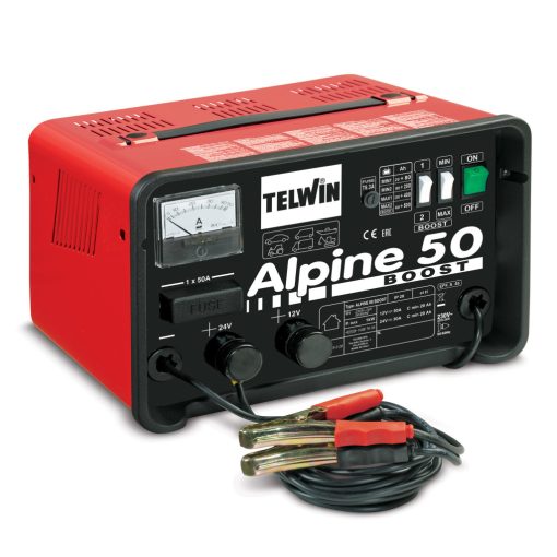 Akkumulátor töltő Alpine 50 Boost 230V 12-24V