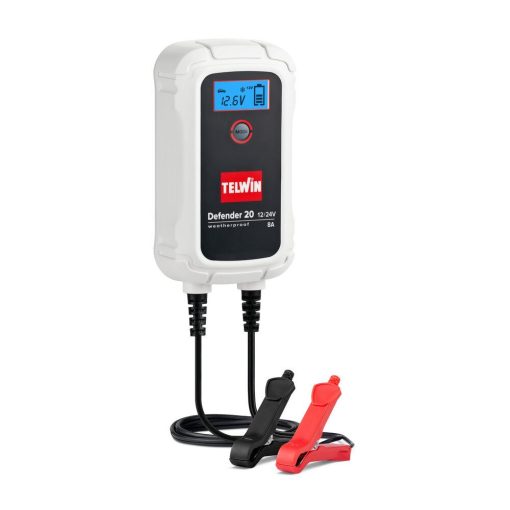 Elektronikus akkumulátor töltő és karbantartó, Defender 20, 6V/12V, Telwin