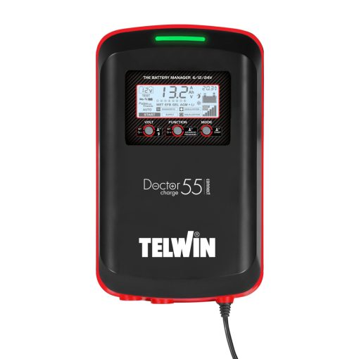 Akkumulátortöltő és kezelő Doctor Charge 55 Connect 230V 6V/12V/24V