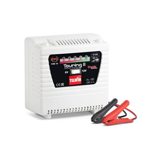 Akkumulátortöltő Touring 11 230V 6V/12V Bs csatlakozó, Telwin