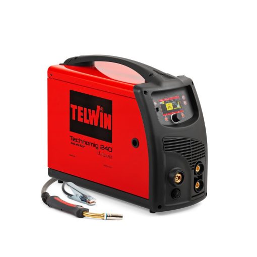 MIG-MAG/FLUX/BRAZING/MMA/TIG DC-Lift Technomig 240 Wave hegesztő, 230V