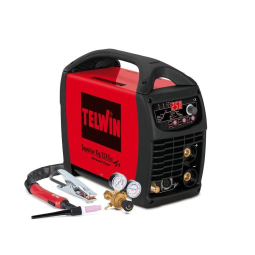 TIG/MMA Superior TIG 251 DC HF/Lift inverteres hegesztőgép, VRD 400V+Acc.