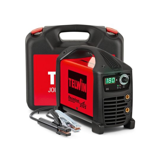 MMA Tecnica 211/S Inverteres hegesztőgép 230V + Műanyag tok