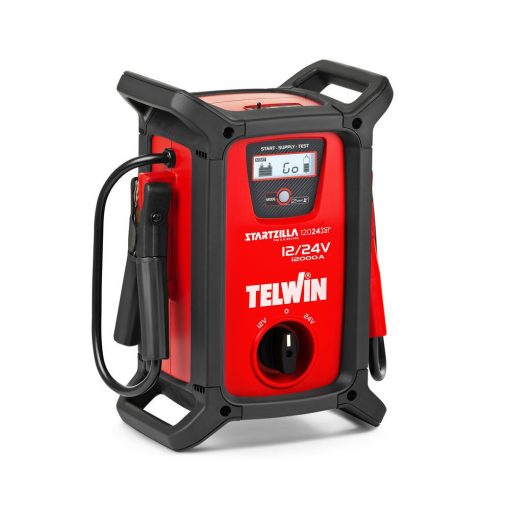 Akkumulátoros multifunkciós indítókészülék, Startzilla 12024 XT, 12V/24V,Telwin