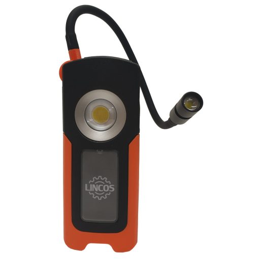 Flexibilis, újratölthető kompakt zseblámpa, 1500+300 lumen