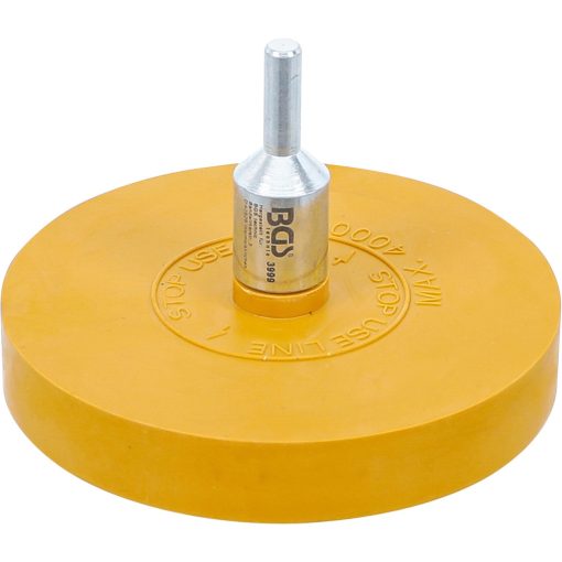 Fóliaradír, Ø90mm fúróadapterrel