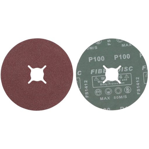 Csiszolótárcsa készlet, 100-as szemcseméret, alumínium-oxid, 10db