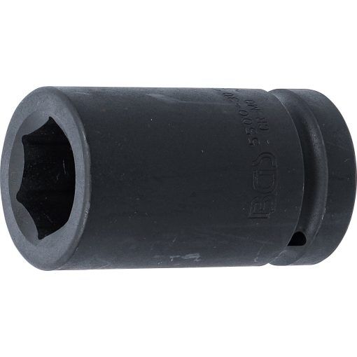 Hosszított hatszögletű ütvecsavarozó dugókulcs, 1", 30mm