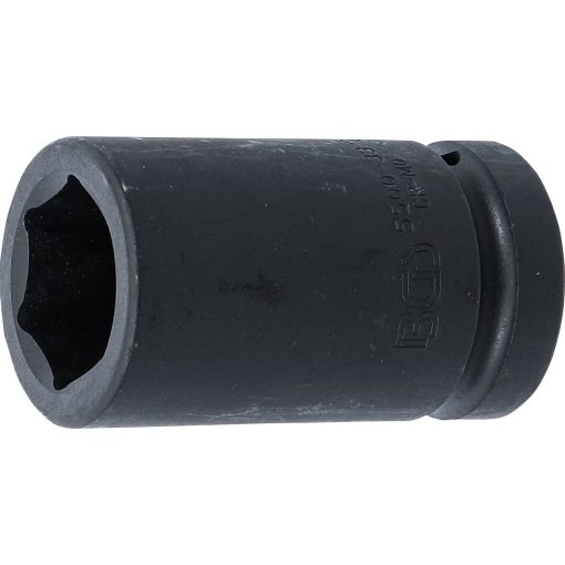 Hosszított hatszögletű ütvecsavarozó dugókulcs, 1", 33mm