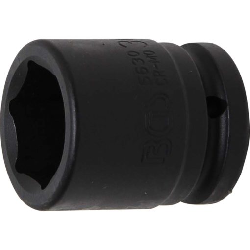 Hatszögletű ütvecsavarozó dugókulcs, 3/4", 30mm