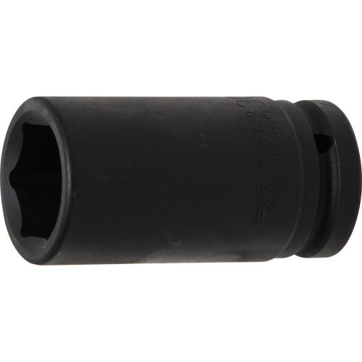 Hosszított hatszögletű ütvecsavarozó dugókulcs, 3/4", 30mm