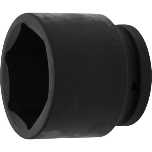 Hatszögletű ütvecsavarozó dugókulcs, 1"-os meghajtás, 75mm