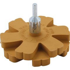 Fóliaeltávolító radír, WAVE-kialakítás, Ø 88mm
