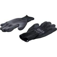 Szerelőkesztyű, 10-es méret (XL), PU bevonatos
