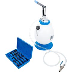 Kézi pumpás váltóolaj feltöltő, 7l, 8 adapterrel