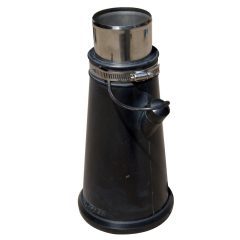 Adapter a kipufogó elszívóhoz 75 mm CAE-100-75 Adapter a kipufogó elszívóhoz 75 mm CAE-100-75