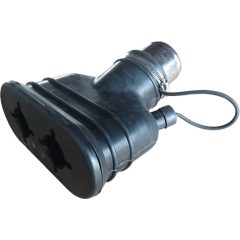 Adapter elszívó tömlőhöz 75mm CAE-105-75 Adapter elszívó tömlőhöz 75mm CAE-105-75