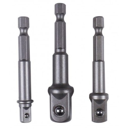 Dugókulcs adapter készlet 1/4", 3/8", 1/2"