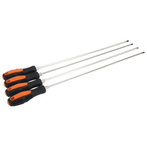 Hosszú csavarhúzó készlet, 4db, 450mm