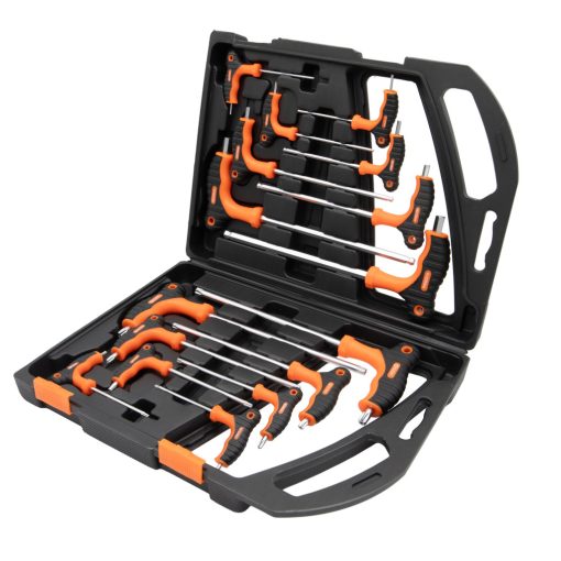 16 db Imbusz és Torx T-kulcs