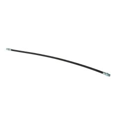 Rugalmas nagynyomású zsírzópisztoly gumitömlő, 500mm, 1/8" BSPT   Rugalmas nagynyomású zsírzópisztoly gumitömlő, 500mm, 1/8" BSPT