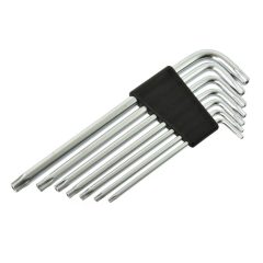 Hosszú Torx kulcskészlet T10-T40 7db-os