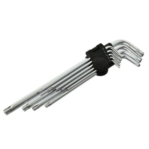 Hosszú Torx kulcskészlet T15-T55 9db-os