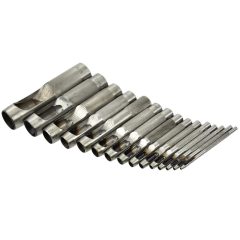 15 részes lyukasztókészlet 2-22 mm