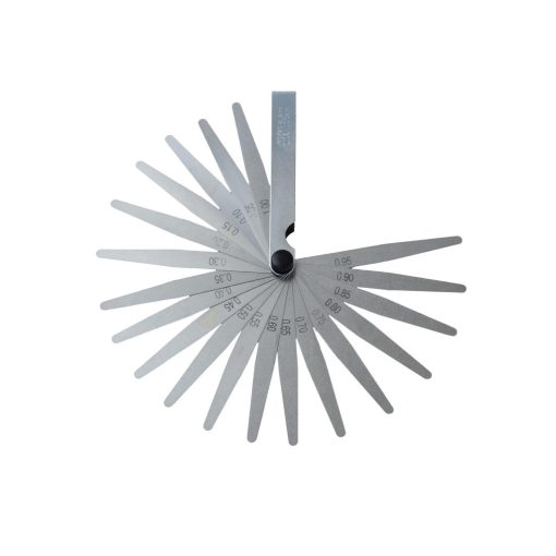 Hézagmérő, 0,05-1,0 mm, 20 lap