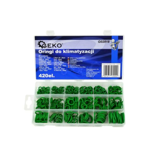 420db-os O-gyűrű készlet autóklíma rendszerekhez
