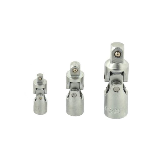 3db-os csukló adapter készlet 1/2", 3/8", 1/4"-os meghajtással