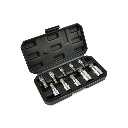 10db-os spline bitkészlet M4, M5, M6, M8, M9, M10, M12, M14, M16, M18