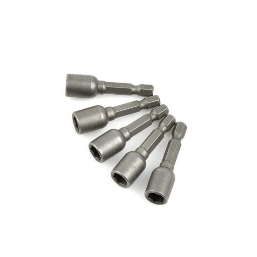 Mágneses csavarhúzó adapter készlet, 8mm x 48mm, 1/4", 5db-os