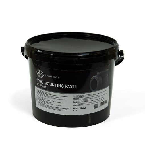 Fekete, gumiszerelő paszta, 5l