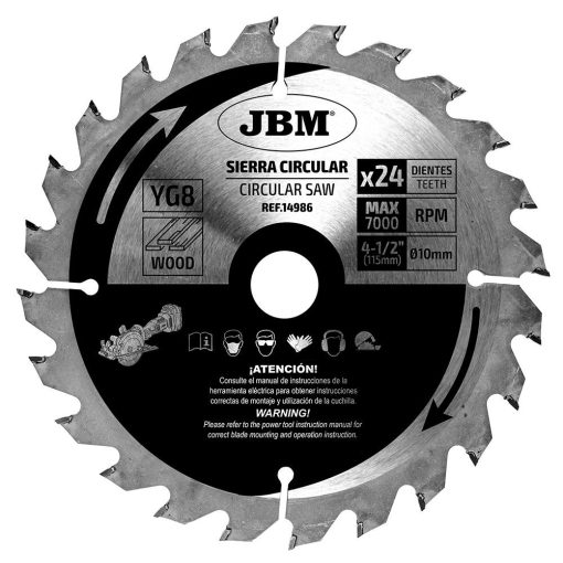 Körfűrészlap 24T 115mm fához (JBM60011-hez)
