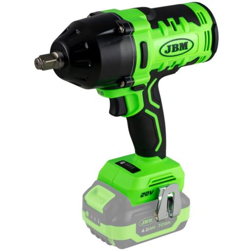 Szénkefe nélküli akkus ütvecsavarozó, 1/2”, 20V, 1000Nm