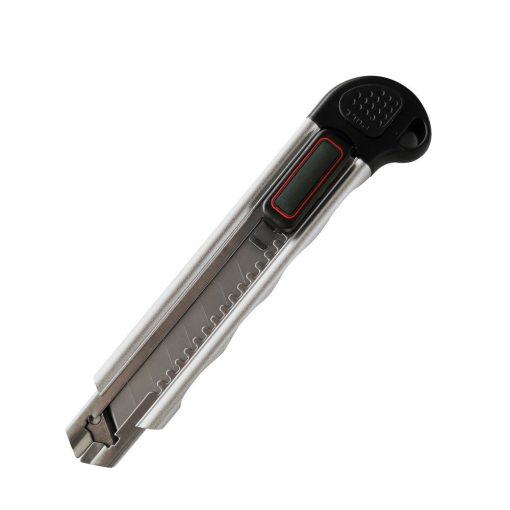 Tapétavágó sniccer, roszdamentes inox, 18mm, 5db-os pengtárral