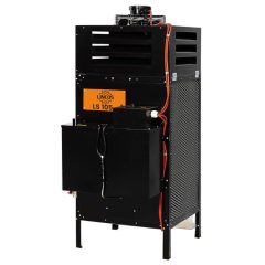 Fáradtolaj kályha, 8-30kW, fekete