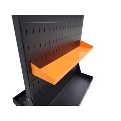 Kiegészítő polc perforált állványhoz, 90x20cm Kiegészítő polc perforált állványhoz, 90x20cm