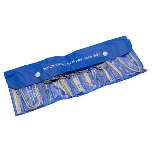 Rádióeltávolító szerszámkészlet, 20db